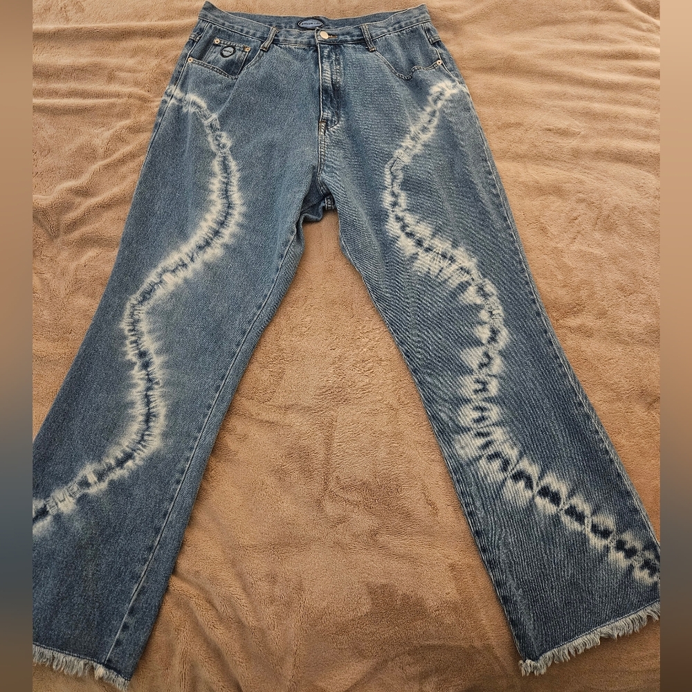 ZANA DI Vintage Y2k Tie Dye Jeans